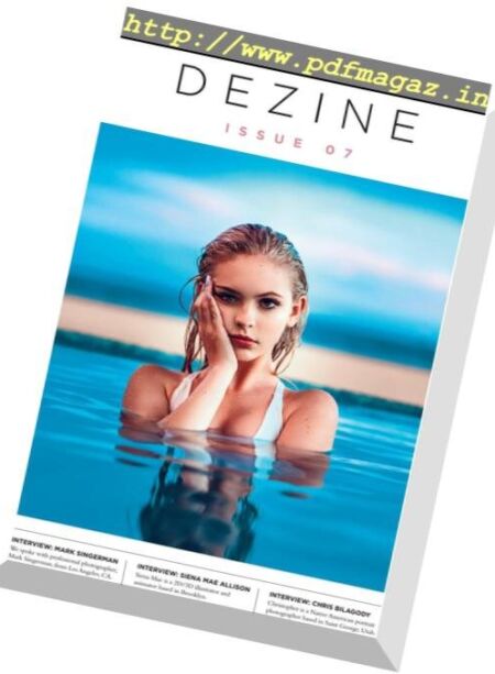 Dezine Magazine – Issue 07, 2018 Cover