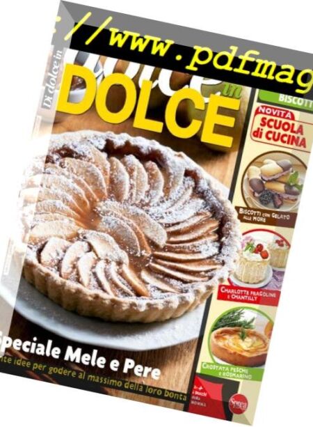 Di Dolce In Dolce – Settembre 2018 Cover