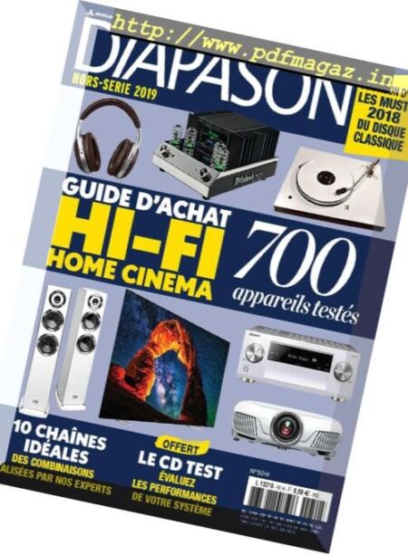 Diapason – Hors-Serie – novembre 2018 Cover