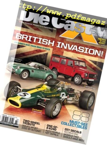 Die Cast X – May 2015 Cover
