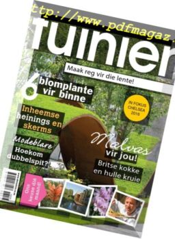 Die Tuinier – Augustus 2016