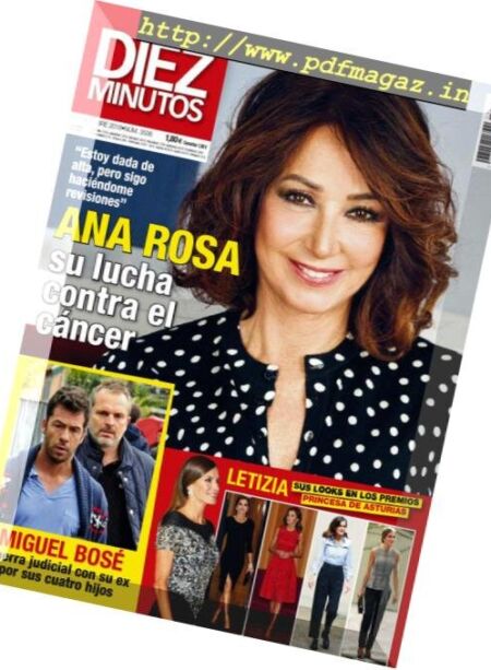 Diez minutos – 31 octubre 2018 Cover