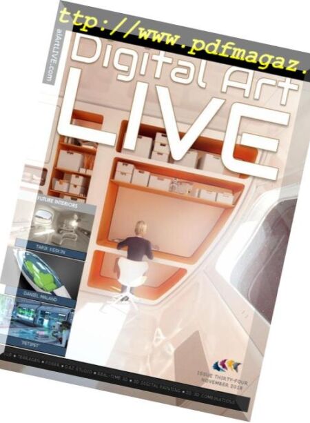 Digital Art Live – November 2018 Cover