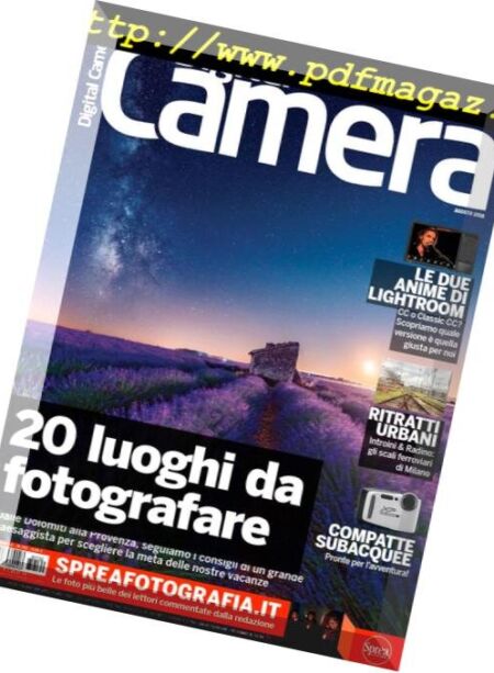 Digital Camera Italia – Agosto 2018 Cover