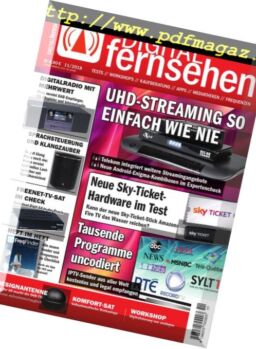Digital Fernsehen – November 2018