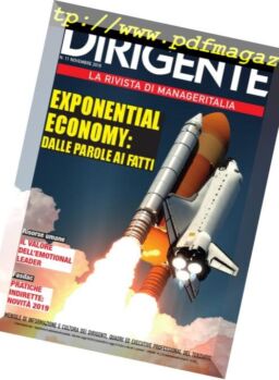 Dirigente – Novembre 2018