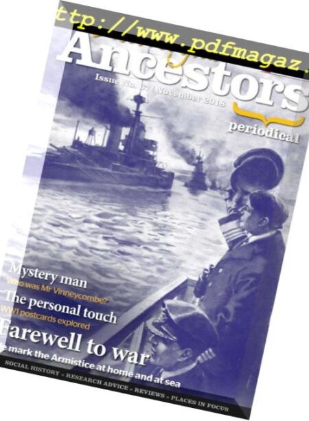 Discover Your Ancestors – November 2018 Cover
