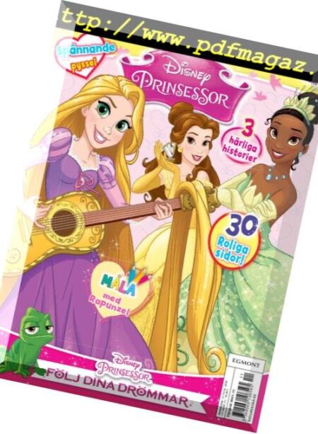 Disney Prinsessor – november 2018 Cover
