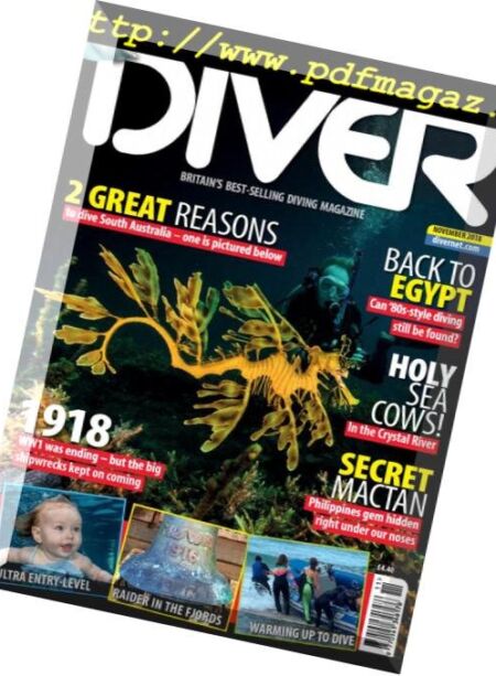 Diver UK – November 2018 Cover