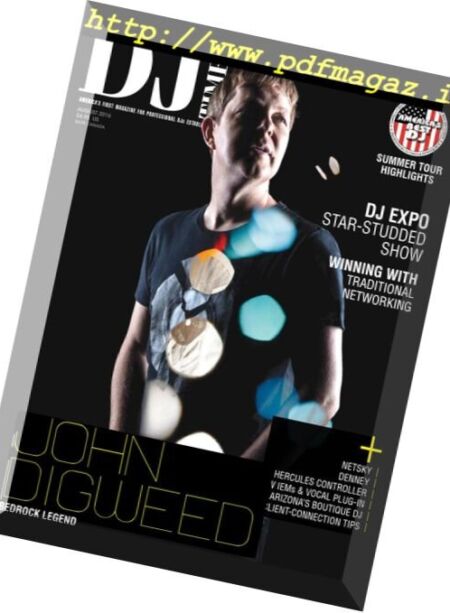 DJ Times – August 2016 Cover