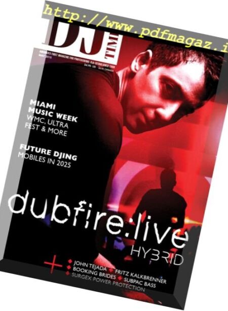 DJ Times – June 2015 Cover