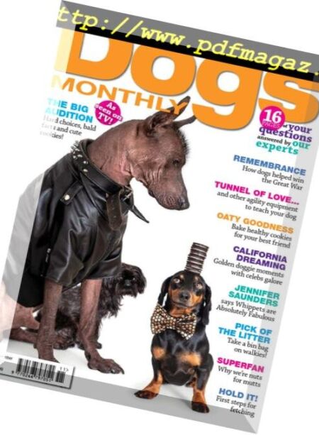 Dogs Monthly – November 2018 Cover