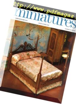 Dollhouse Miniatures – November-December 2018