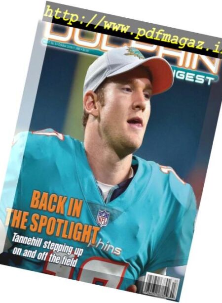 Dolphin Digest – October 2018 Cover