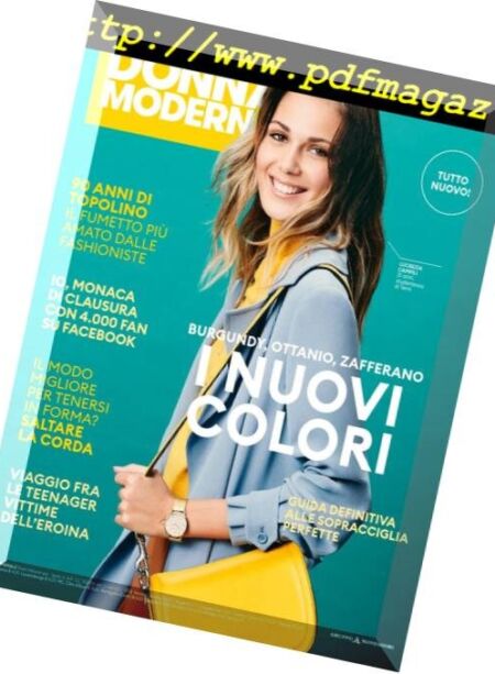 Donna Moderna – 7 Novembre 2018 Cover