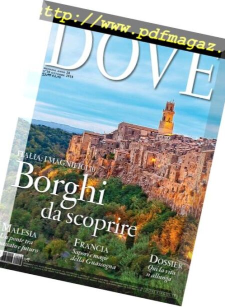 Dove – Ottobre 2018 Cover