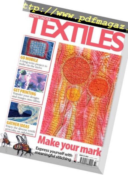 Down Under Textiles – August 2018 Cover