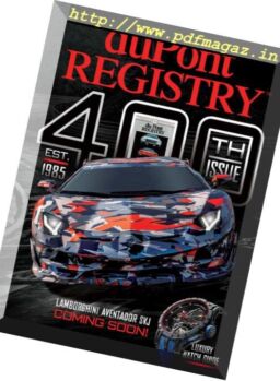 duPont Registry – October 2018