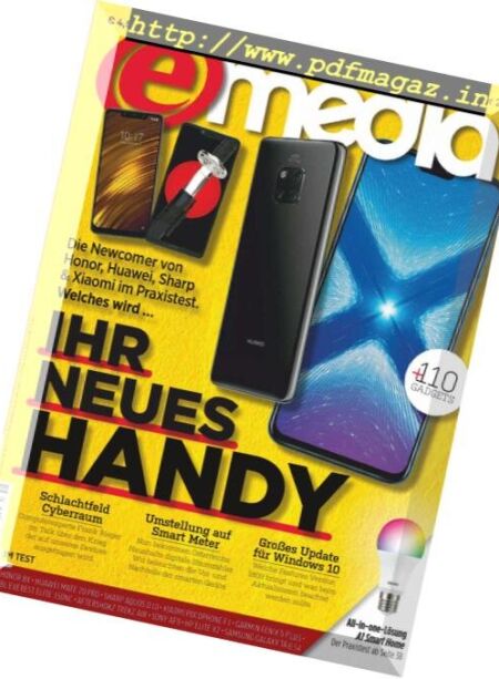 E-Media – November 2018 Cover