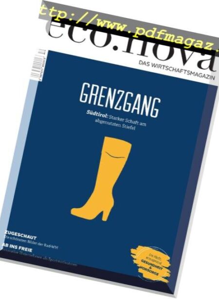 econova – Oktober 2018 Cover