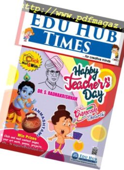 Edu Hub Times Class 1 – September 2018