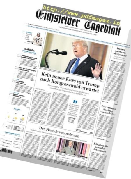 Eichsfelder Tageblatt – November 2018 Cover