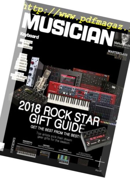 Electronic Musician – December 2018 Cover