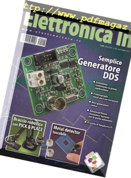 Elettronica In – Settembre 2018 Cover