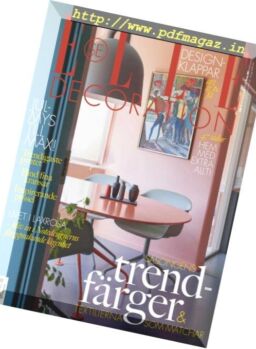 Elle Decoration Sweden – November 2018