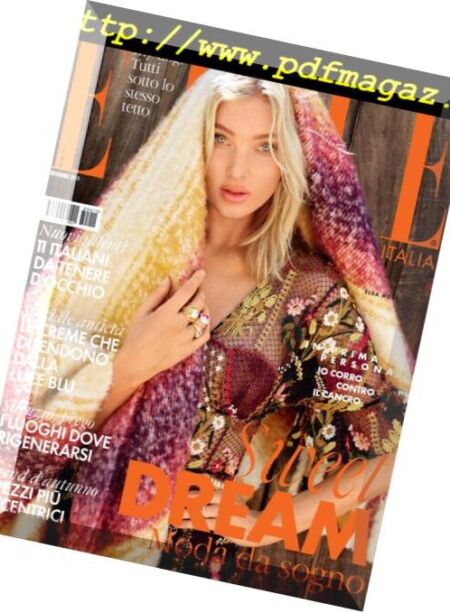 Elle Italia – Novembre 2018 Cover