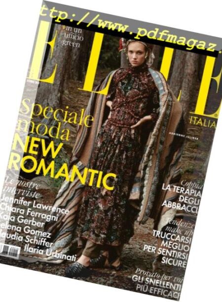 Elle Italia – Ottobre 2018 Cover