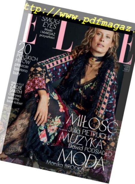 Elle Poland – Listopad 2018 Cover