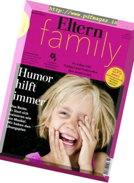 Eltern Family – November 2018 Cover