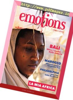Emotions Magazine – Ottobre-Novembre 2018