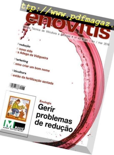 Enovitis Oleavitis – marco 2016 Cover