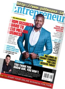 Entrepreneur South Africa – November 2018