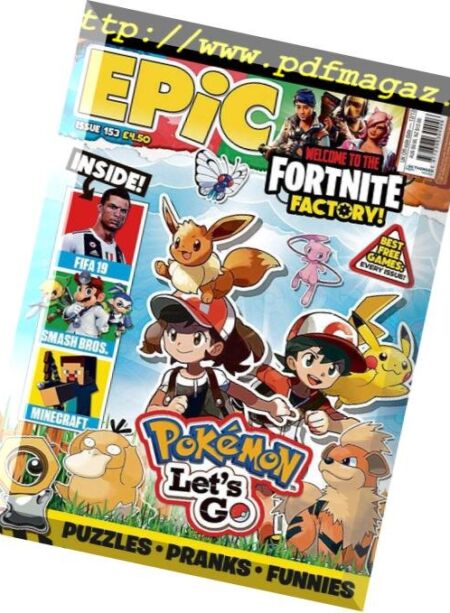 Epic Magazine – November 2018 Cover