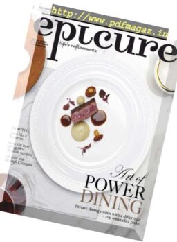 epicure Singapore – November 2018