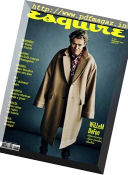 Esquire Espana – diciembre 2018