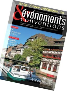 Evenements & Conventions – Septembre-Octobre 2018