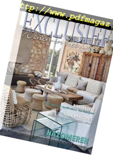 Exclusief Wonen in het Gooi – Herfst 2018 Cover
