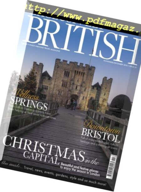Exclusively British – November 2018 Cover