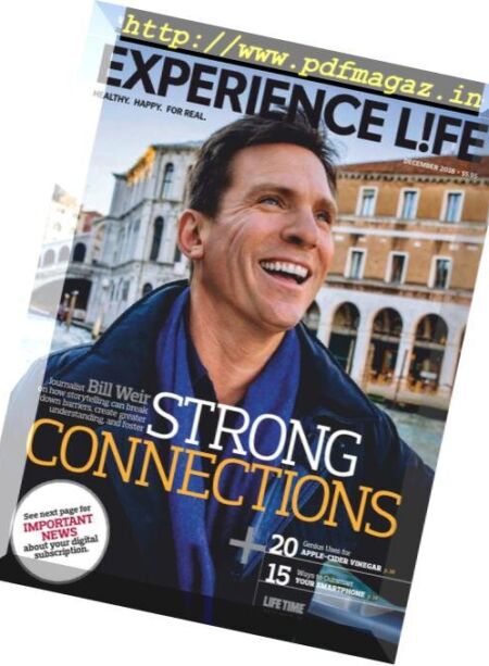Experience Life – December 2018 Cover