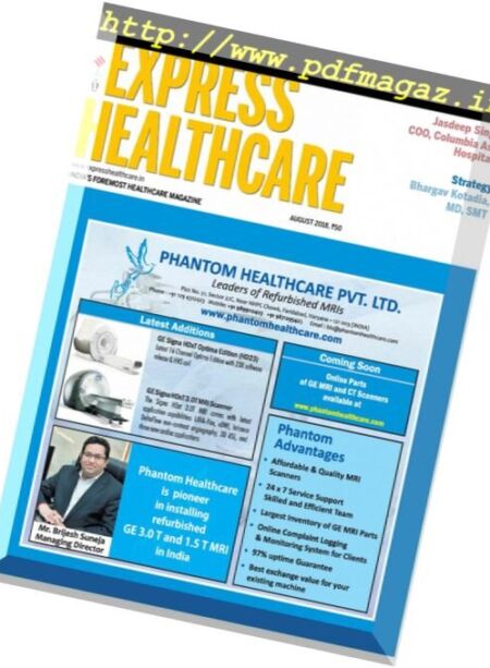Express Healthcare – August 2018 Cover