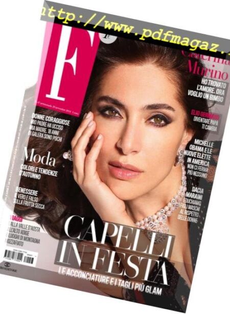 F – 28 Novembre 2018 Cover