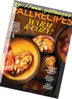Fall Recipes – July 2018