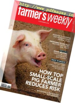 Farmer’s Weekly – 09 November 2018
