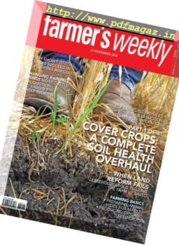 Farmer’s Weekly – 23 November 2018