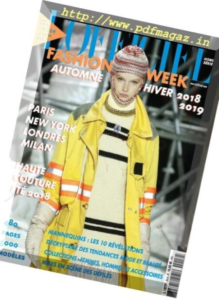 Fashion Week – octobre 2018 Cover