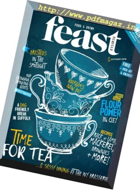 Feast Norfolk – October 2018 Cover